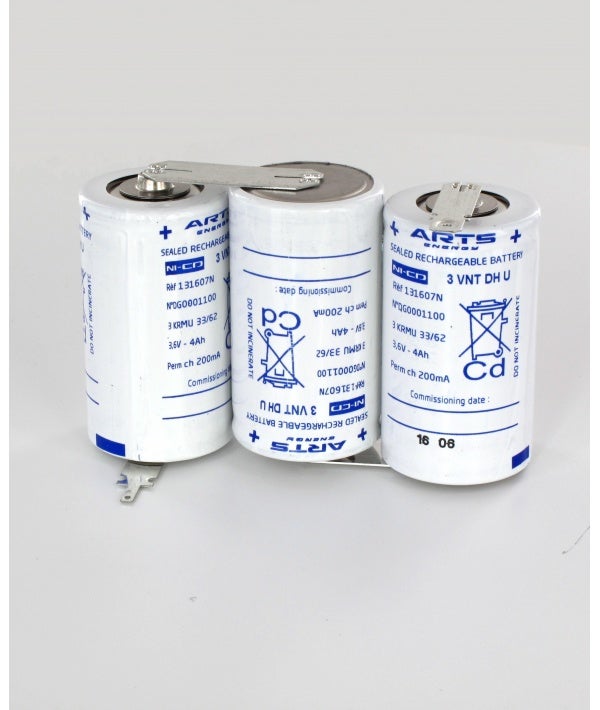 Batterie 3.6V 4Ah 3VTD Cote cote 131607 | Leroy Merlin