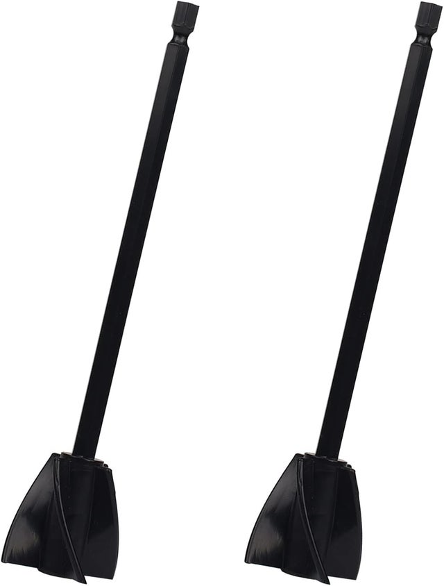 mezcladores de resina epoxi, mezclador de plástico con accesorio para taladro, agitador de pintura en espiral para resina epoxi, pintura de látex, esm