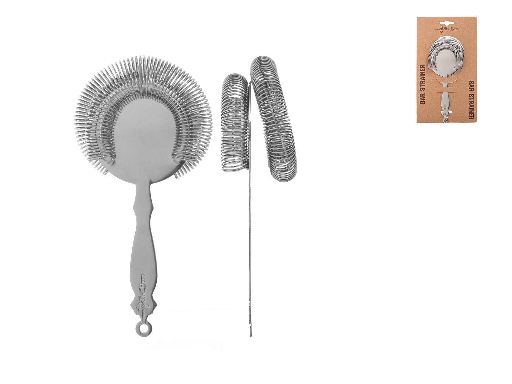 Filtre à Cocktail En Acier Inoxydable - Passoire à Glace Professionnelle - Pour Shaker - Usage Bar Ou Maison