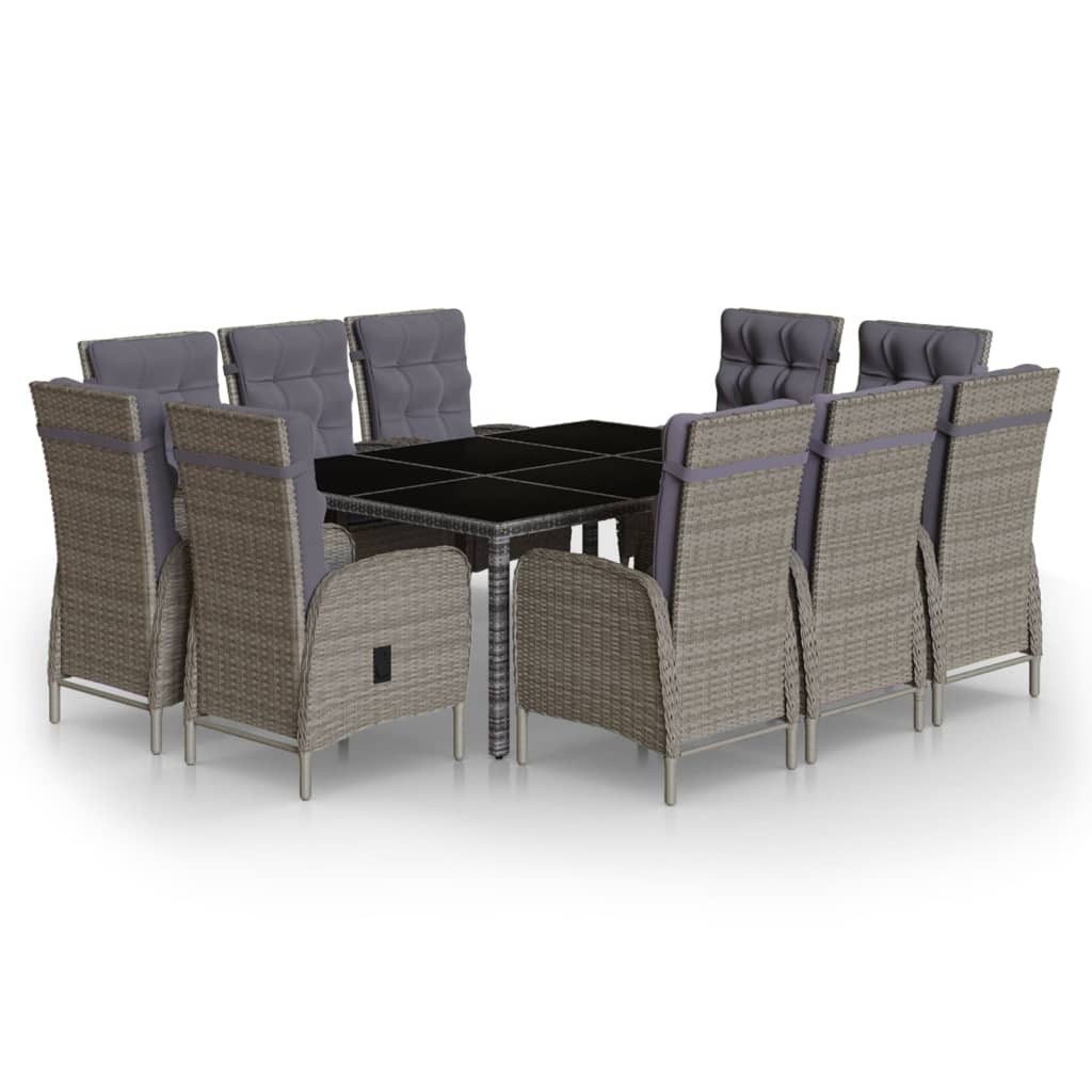 Sets De Table Westmark 4 Pièces - 42x32 Cm - Gris/Brun - Vinyle Anti-Tache