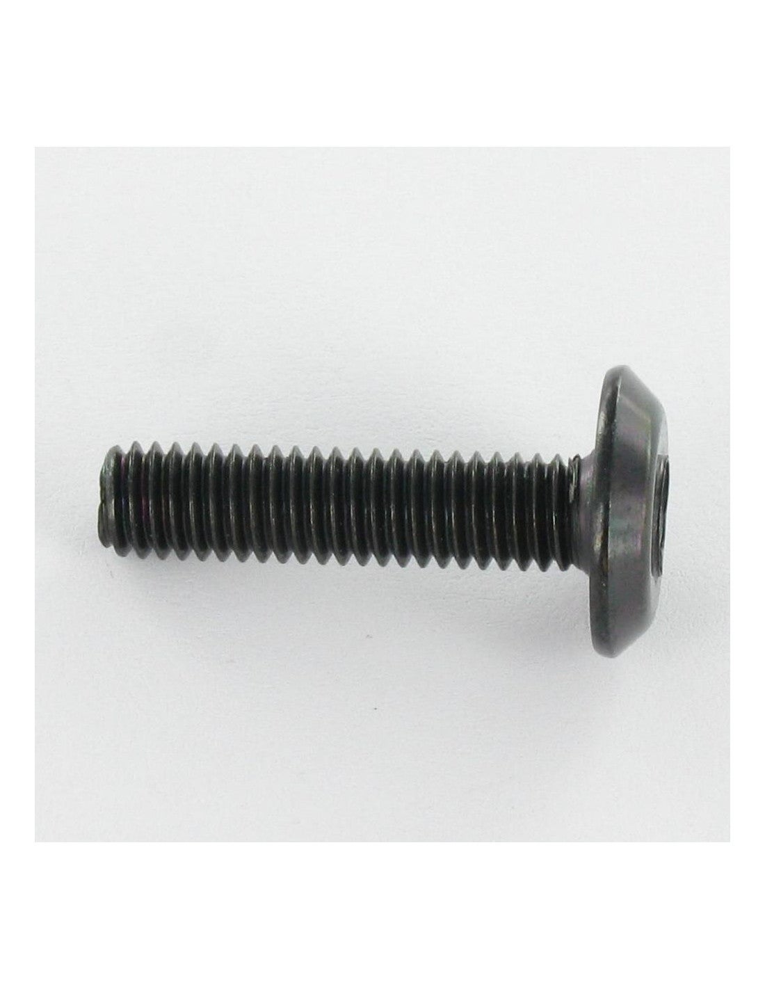 Vis métaux tête plate Clé de 4 HC4 M6X45 Acier zingué noir-10 pièces - 3