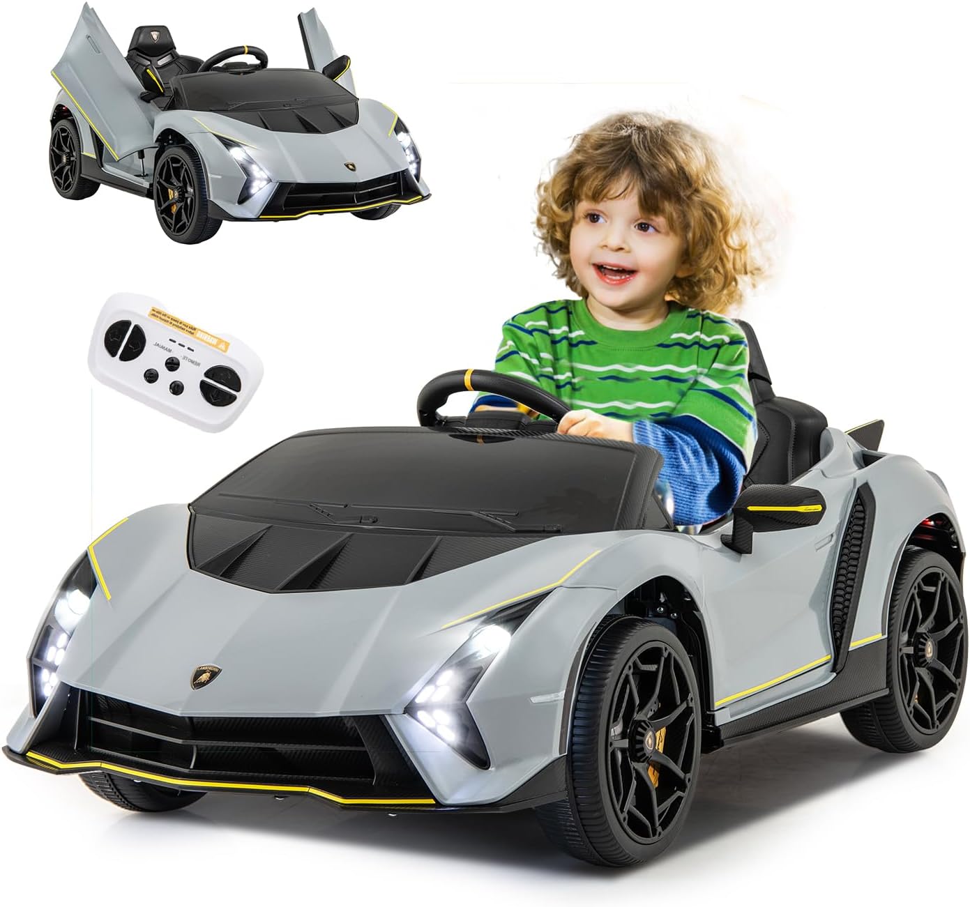 Voiture électrique Pour Enfants Télécommandée Audi A3 Noir