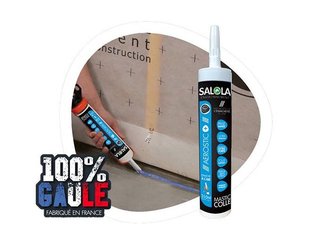 Mastics colles multifonction Aerostic +, cartouche de 310ml | Leroy Merlin