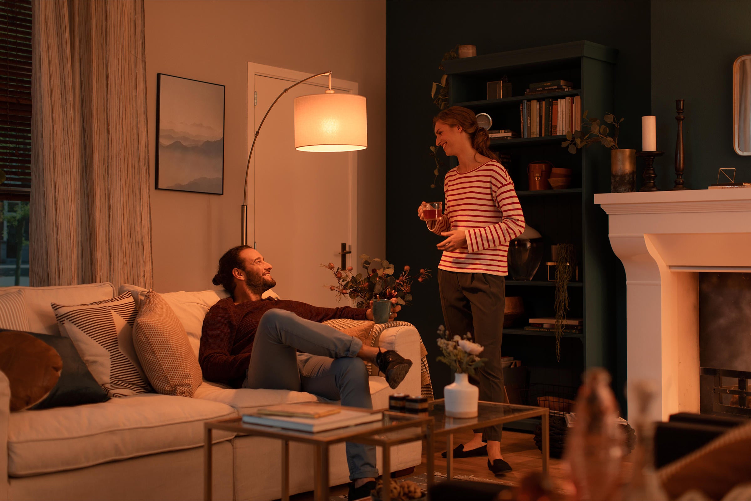 Żarówka LED Philips Klasyczna E27 Ściemnialna 5,9 W ciepłe światło - 6