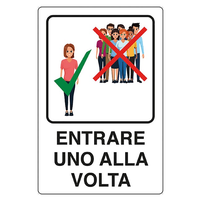 Targa In Metallo 30 X 20 Cm, Decorazioni Da Parete E Uscita - Foto 7