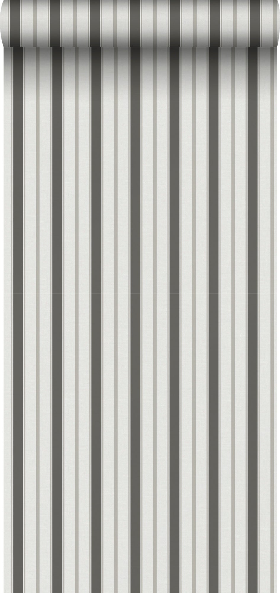 Tapeta paski czarnymIszarym - 53 cm x 10.05 m - SANDERS &amp; SANDERS