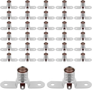 Portalampada E27 con cavo 20cm e morsettiera rapida - BIANCO | Paoletti Ferrero Srl