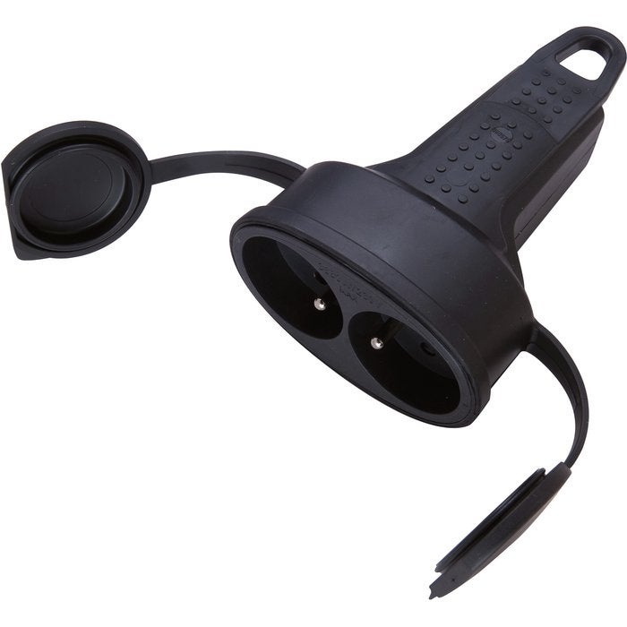 DEBFLEX - Fiche Femelle Electrique à Coiffe - Fiche Electrique 2P T 16A