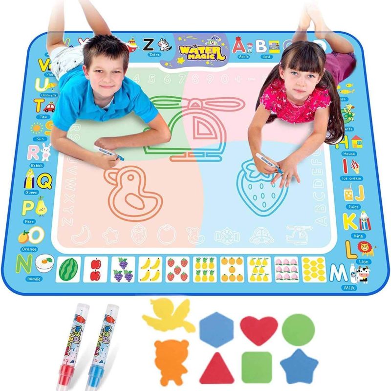 Loisirs créatifs 80CMx60CM Tapis de Dessin/ Aqua Eau Doodle Magic Tapis Enfants Loisirs créatifs 80CMx60CM Tapis de Dessin/ Aqua Eau Doodle Magic Tapis Enfants