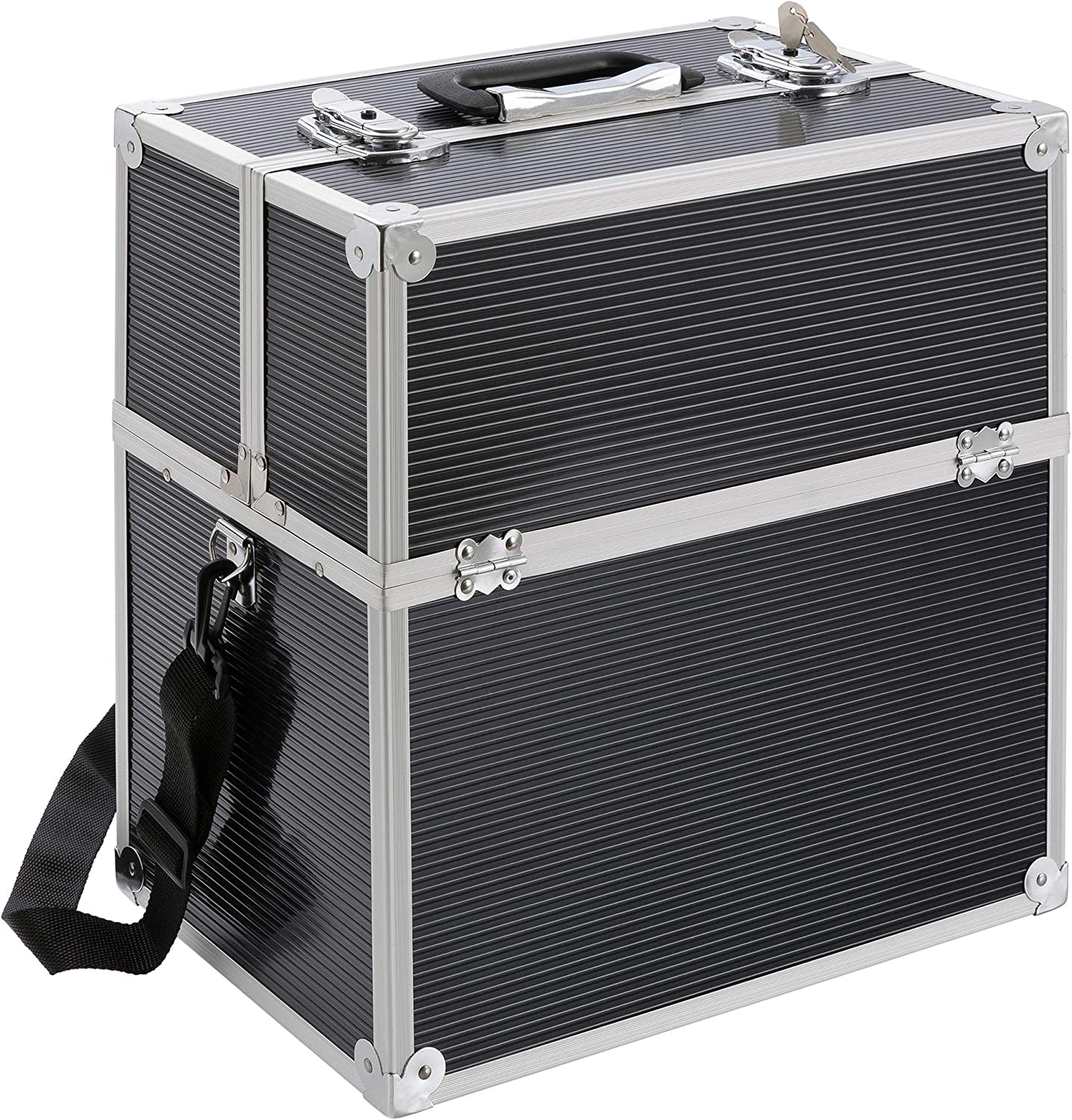 AREBOS Valise cosmétique 26L Sangle de Transport Incluse 13