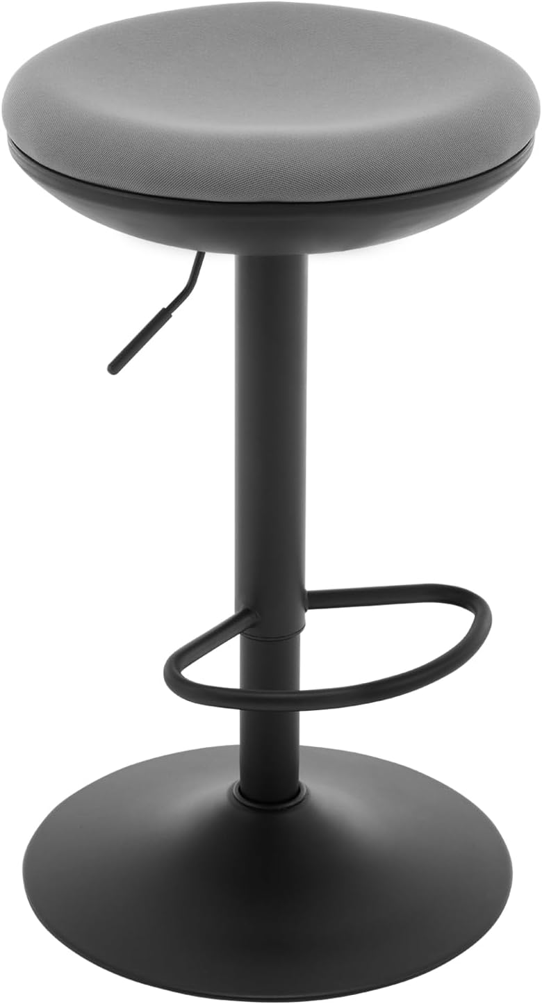 Tabouret Rond WOLTU Tabouret Bar Rond, Tabouret Haut, Chaise de Bar Pivotant à 360 ...