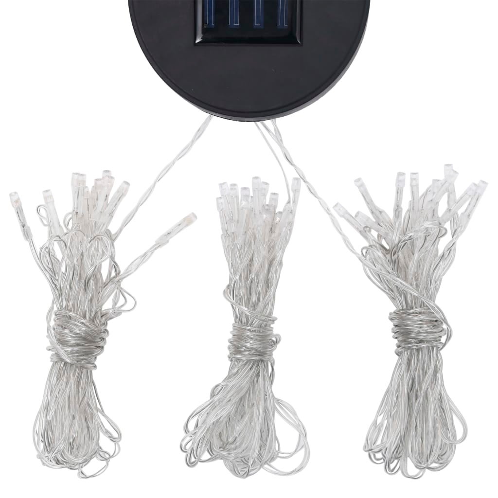 Gazebo con zanzariera e luci led 4x3x2,73 m antracite - 9