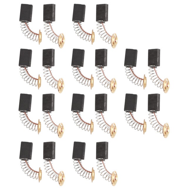 20peças carbono motor escova 5x11x16mm cobre acessório conjunto kit para berbequim rebarbadora máquina