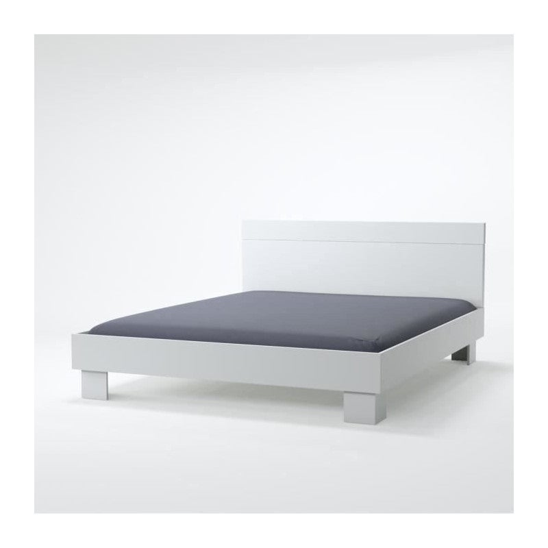 Drap housse coton 2 personnes uni 57FILS - 4