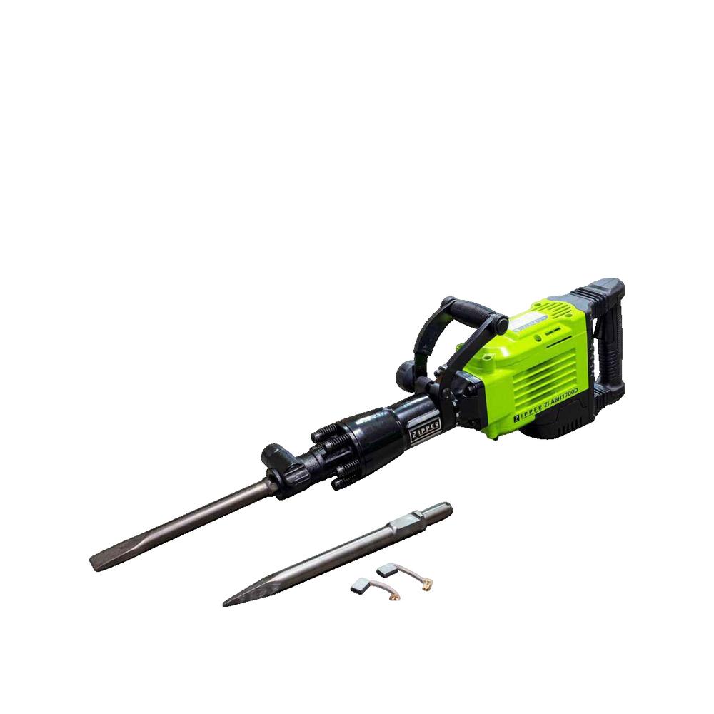 Młot wyburzeniowy Zipper zielony 1700 W 65 dżuli