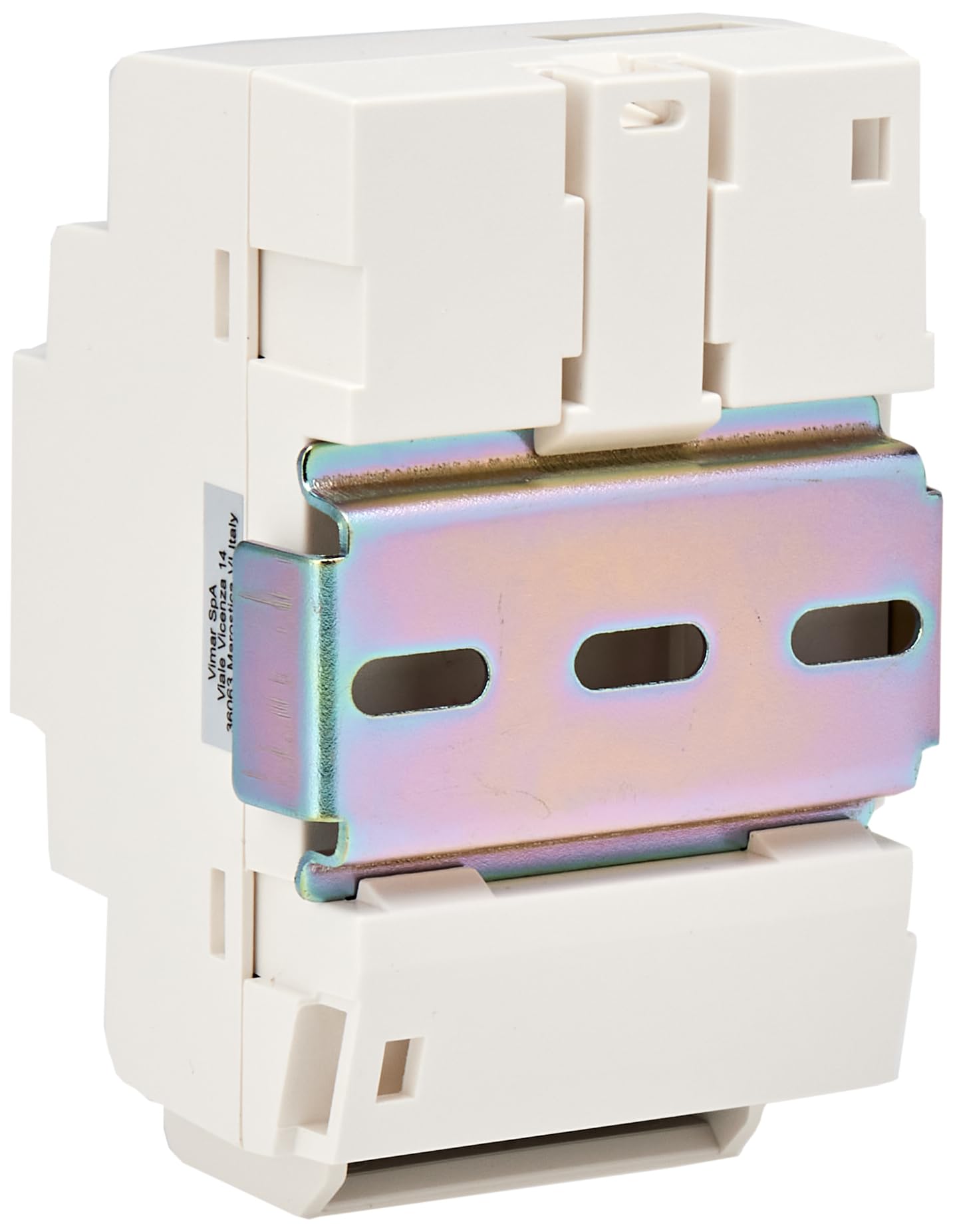 Vimar 40103 Alimentatore per Videocitofono con Uscita 24 V, Alimentazione 100-240 V 50/60 Hz, Installazione su Guida DIN (60715 Th35), 3 Moduli, Bianc - 4