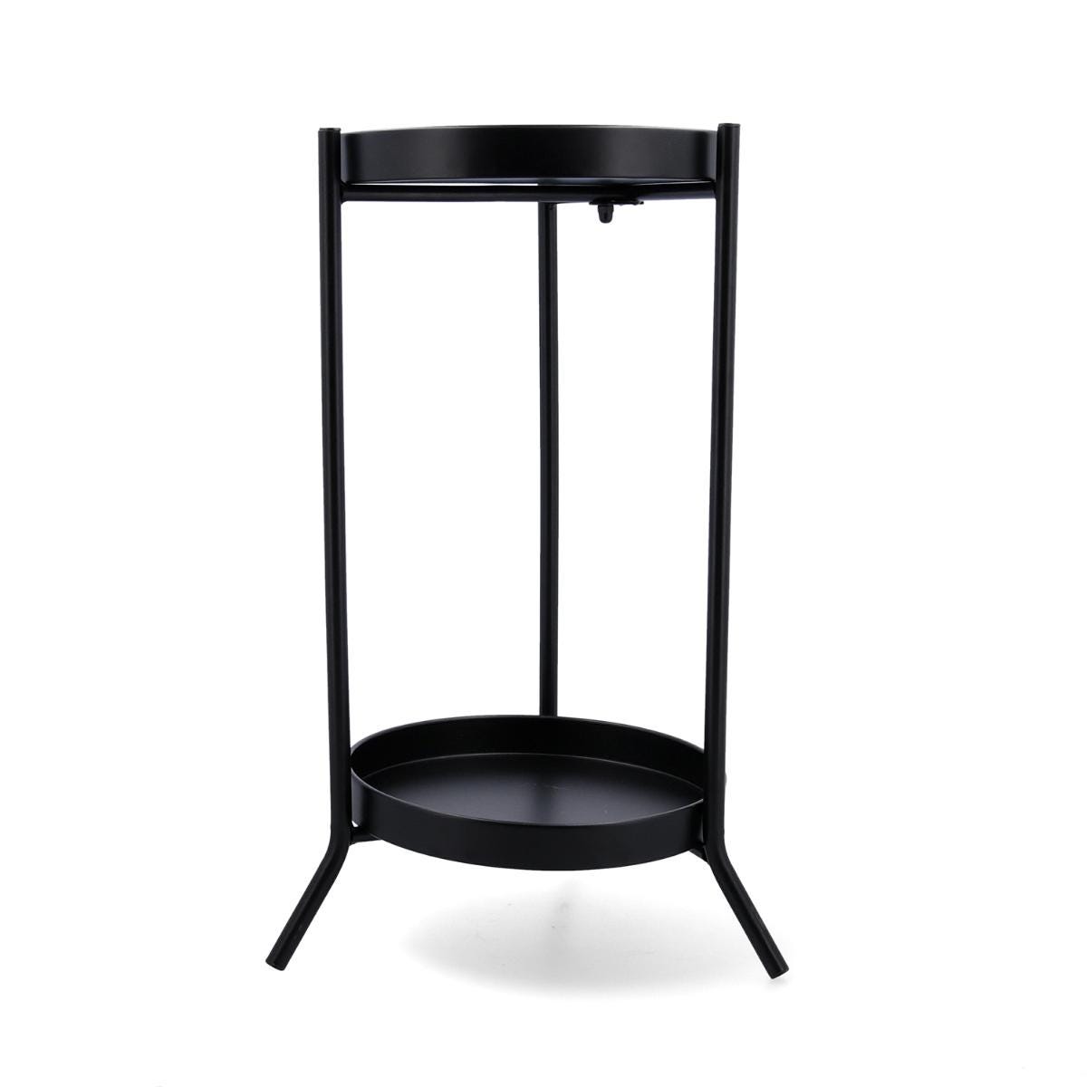 Sous pot Vinthera Moa Acier Noir 26 X 51 Cm Leroy Merlin Sous pot vinthera moa acier noir 26 x 51 cm leroy merlin