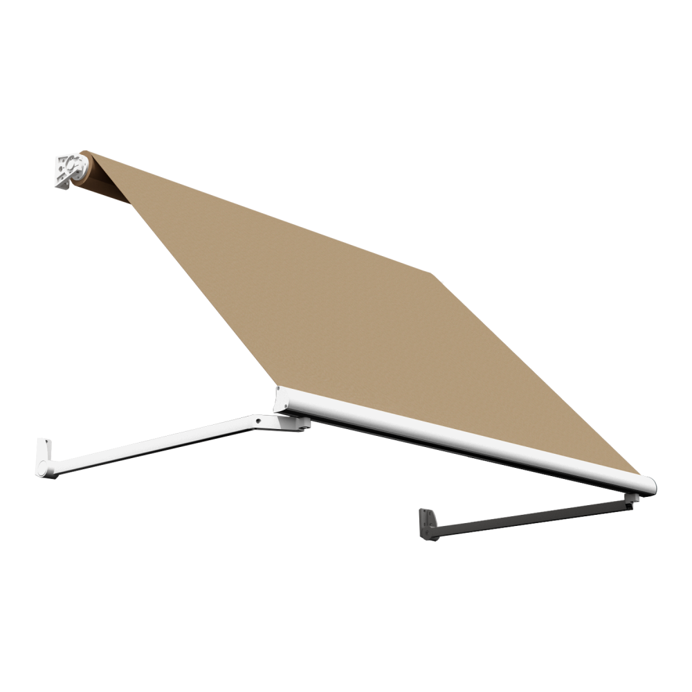 Milan - toldo de proyección (topo - blanco - 2.00m x 1.00m)