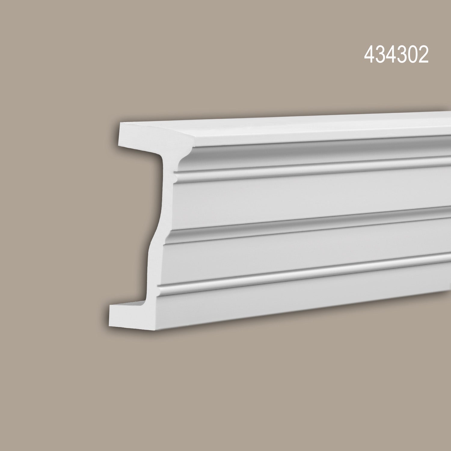 Architrave Profhome 434302 Profil de façade Moulure décorative Moulure exterieure - 2