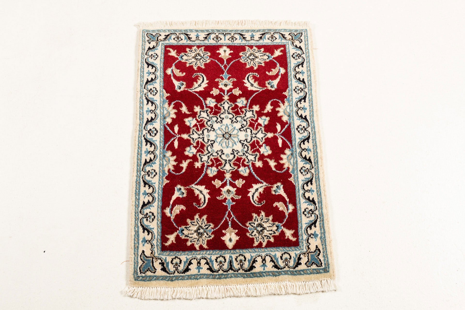 Oryginalny ręcznie tkany dywan orientalny, wymiary: 90x60 cm z certyfikatem autentyczności