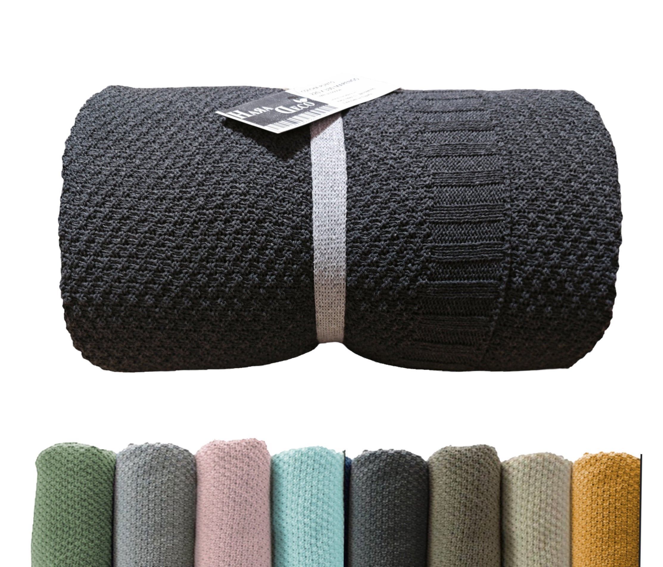 Couverture tempérée Rea 100% laine Mérinos, 380 gr