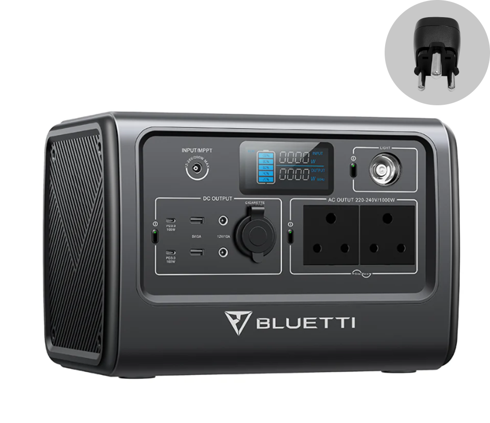 Groupe électrogène Portable FlashFish F132 - 1041.6Wh, 1000W (2000W Crête), Batterie LiFePO4 - Pour Camping, Secours, Fêtes