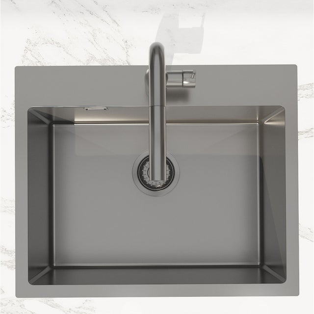 Novaservis Lavelli - Lavello 45x80 cm senza troppopieno, acciaio inox DR45/80