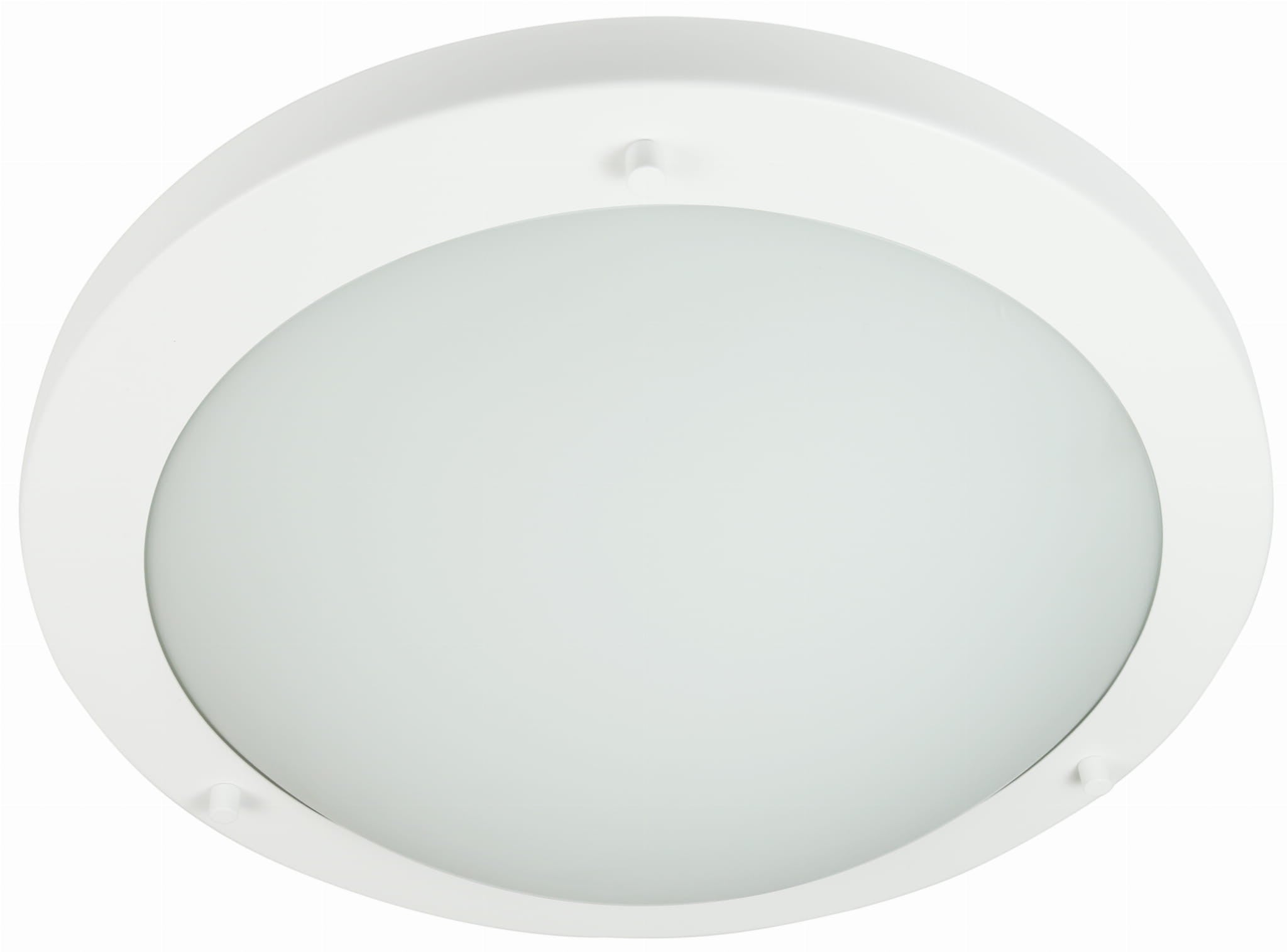 Plafon Aquila okrągły biały LED 10W 6500K 450lm wym: 9 x 31 cm IP44 szkło Candellux