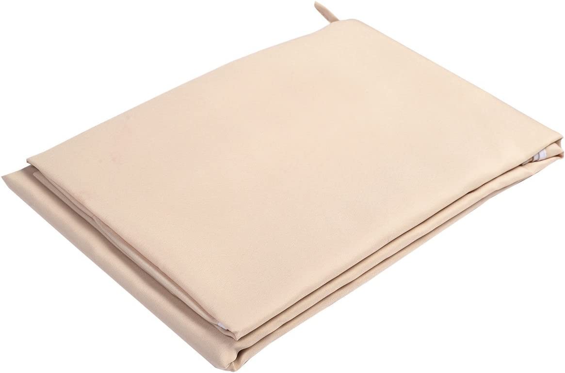 Dach przeciwsłoneczny, zapasowy dach dachowy, plandeka dachowa do huśtawki Hollywood, kolor do wyboru rozmiaru (beżowy, 168 x 115 cm)