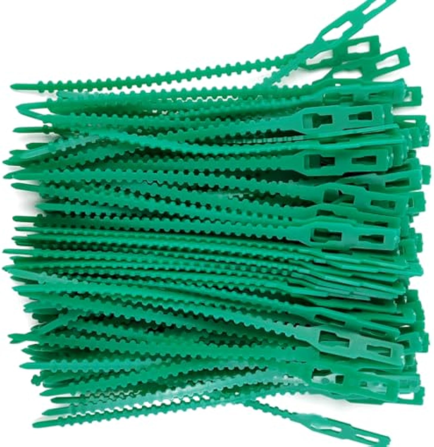 Attaches torsadées réglables pour plantes de jardin, 150 pièces, attaches en plastique flexibles, attaches de vigne (vert) - 8