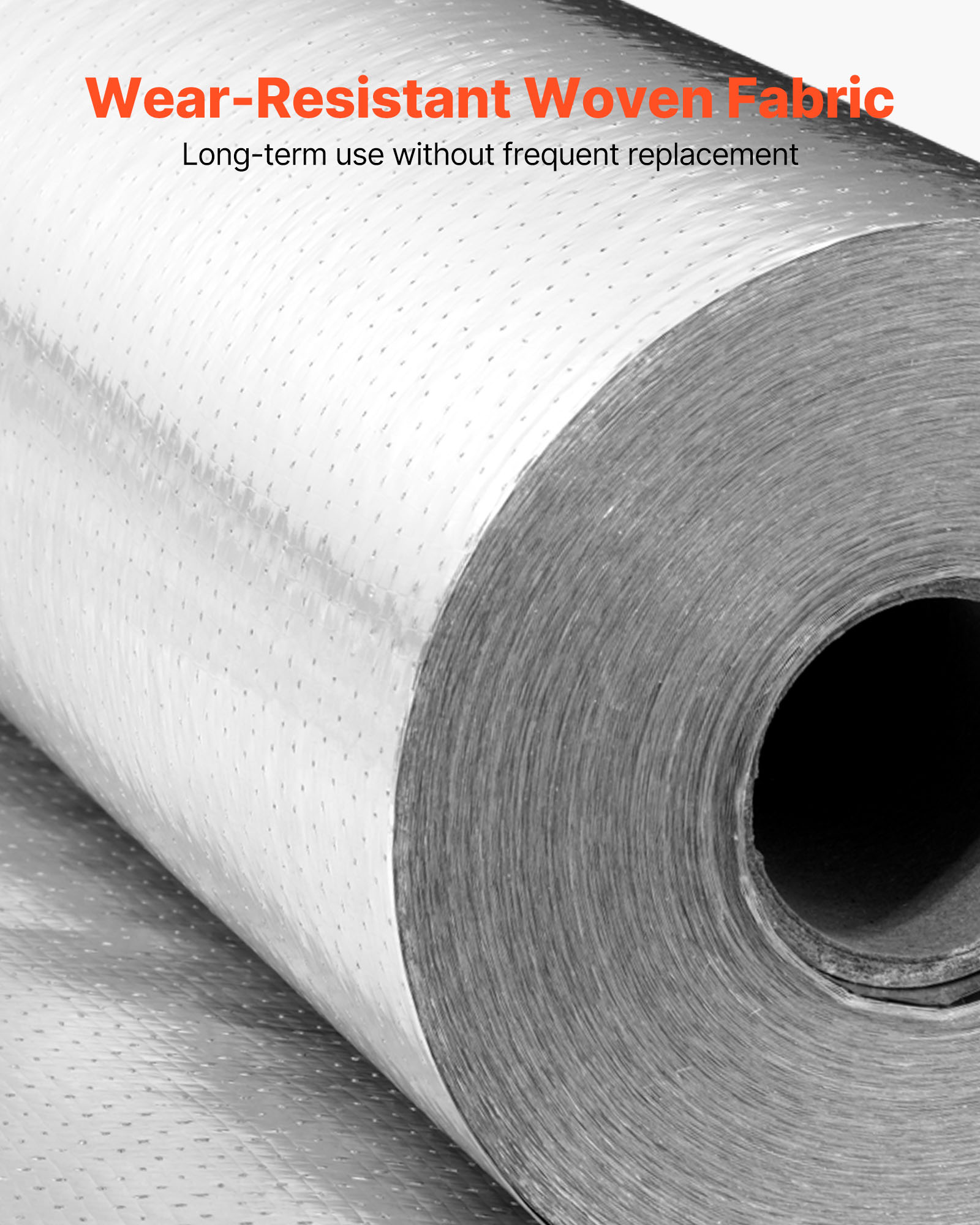 Isolant thermique double réfléchissant VEVOR, tissu perforé + alu double face, 38,1×1,22 m, 0,15 mm, barrière radiante pour garage/fenêtres - 4