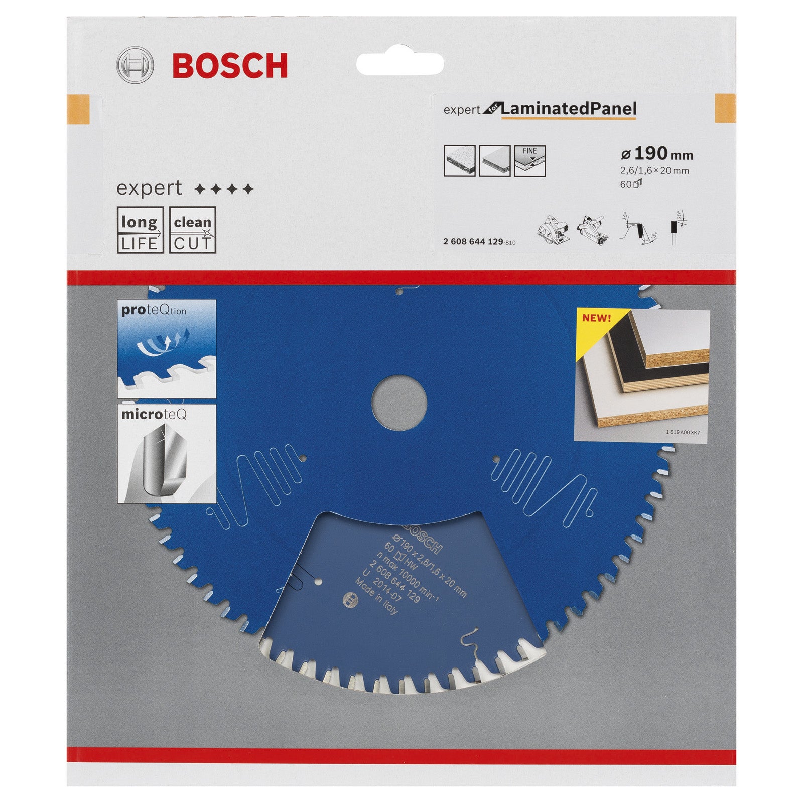 Piła tarczowa Bosch 20,3 cm 1 szt. - Model 2608644129 - 3