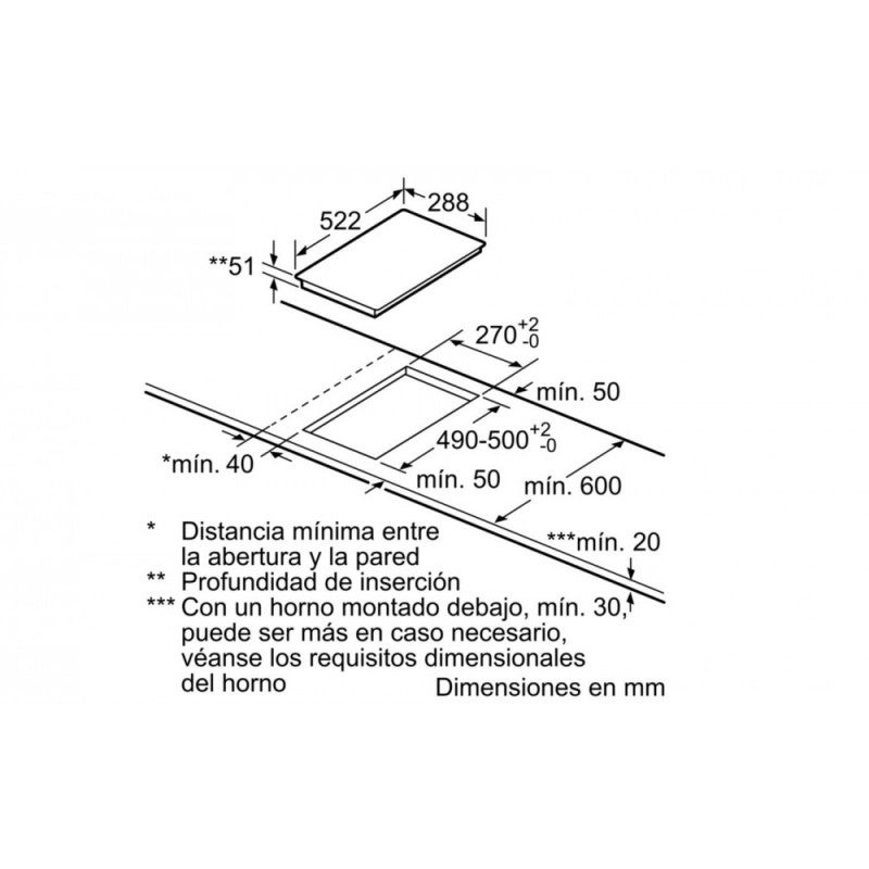 Plaque à Induction Balay 3EB939LQ 30 cm 3700 W - 2