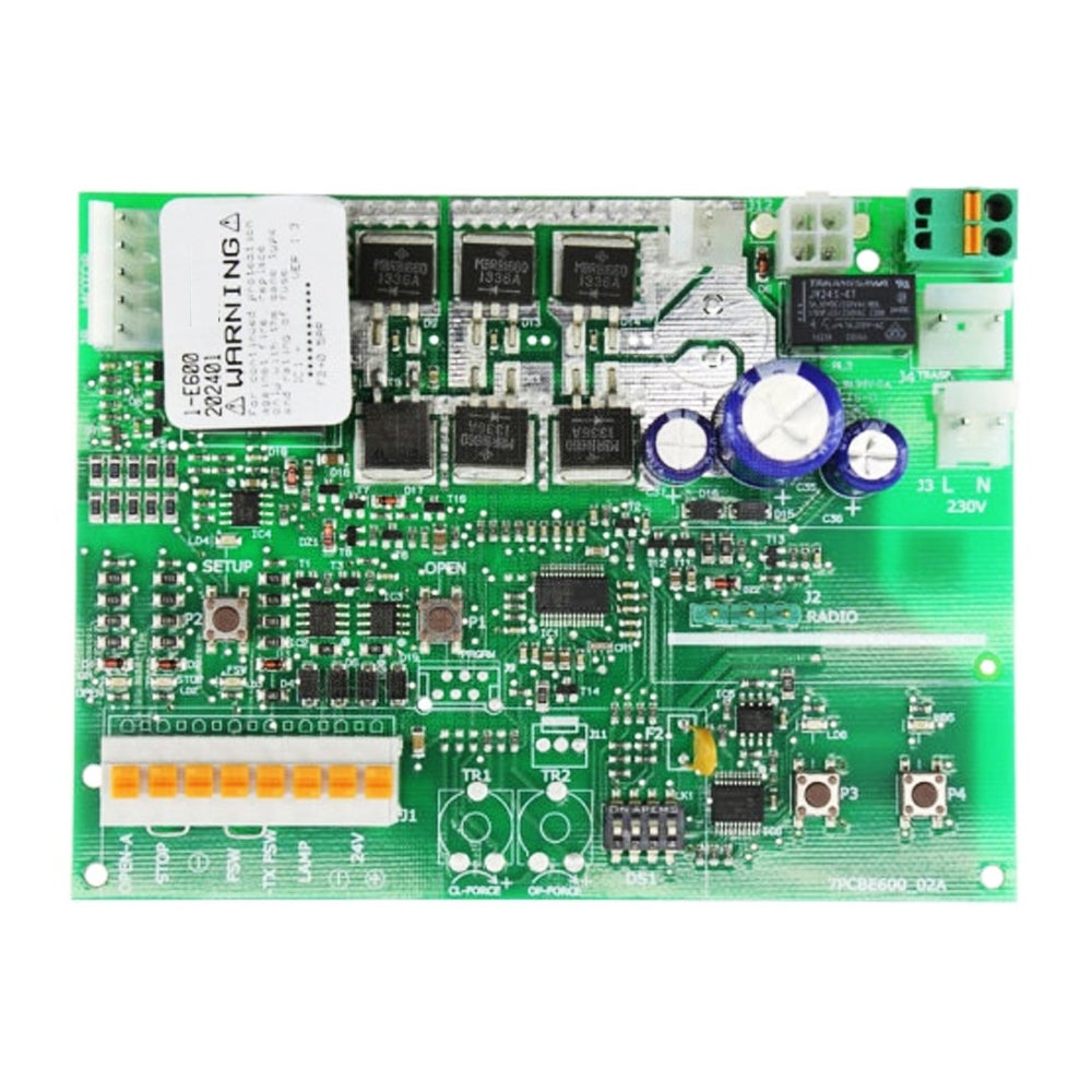FAAC E600 2024015 Scheda Centrale Quadro Elettronica Per D600 Ricambio 24v DOLPHIN 600 - 2