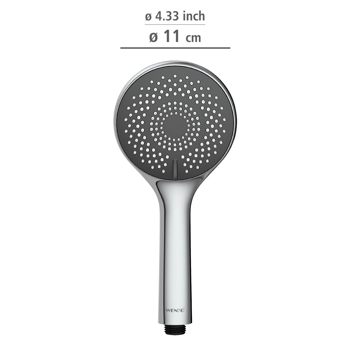 Pomme De Douche Watersaving Gris - 3