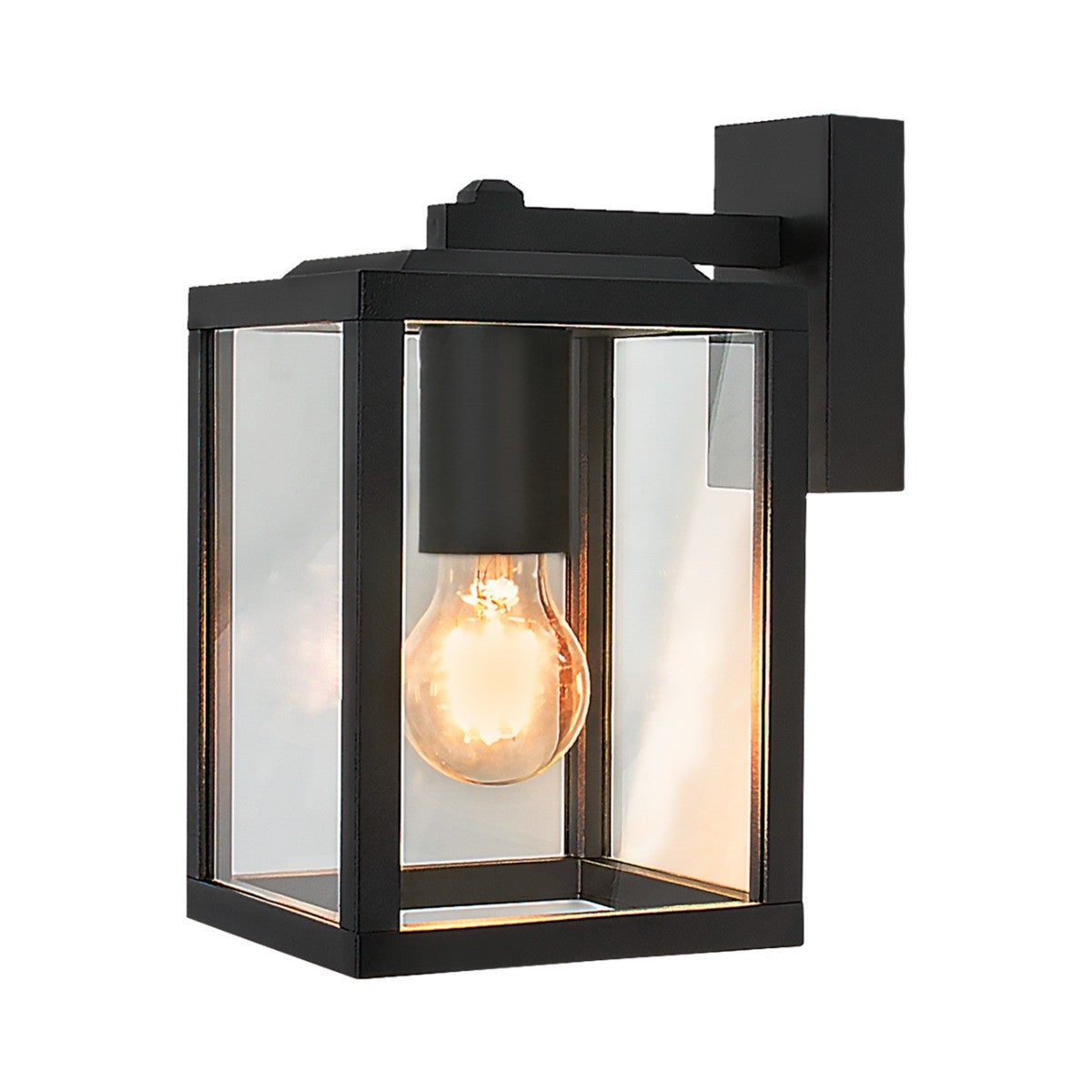 Kinkiet zewnętrzny Ricinus czarny 1xE27x60W wym:25,5x20x14,5cm IP44 Candellux
