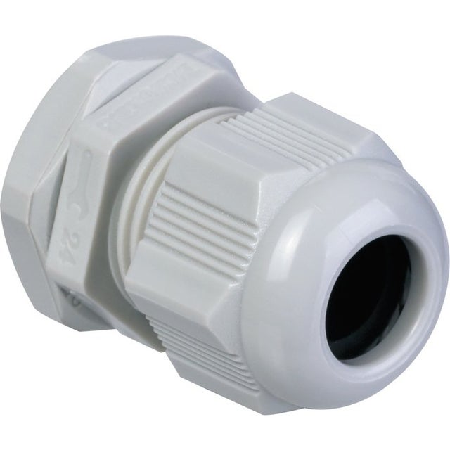 Presse-étoupe polyamide avec écrou monté pour câble rond - CAPRI - Diamètre 6 à 12 mm