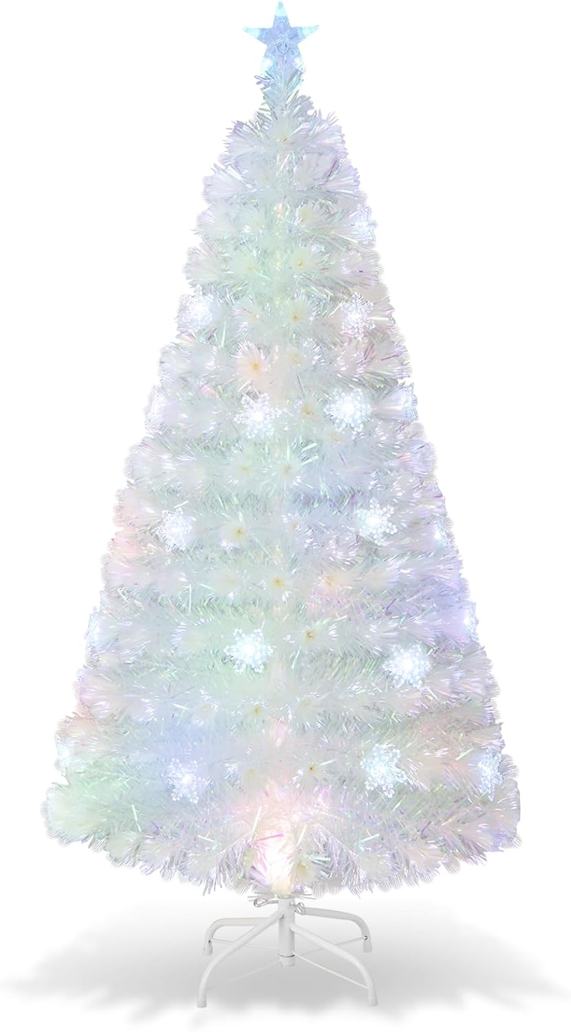 Albero di Natale artificiale da 120 cm, albero di Natale artificiale