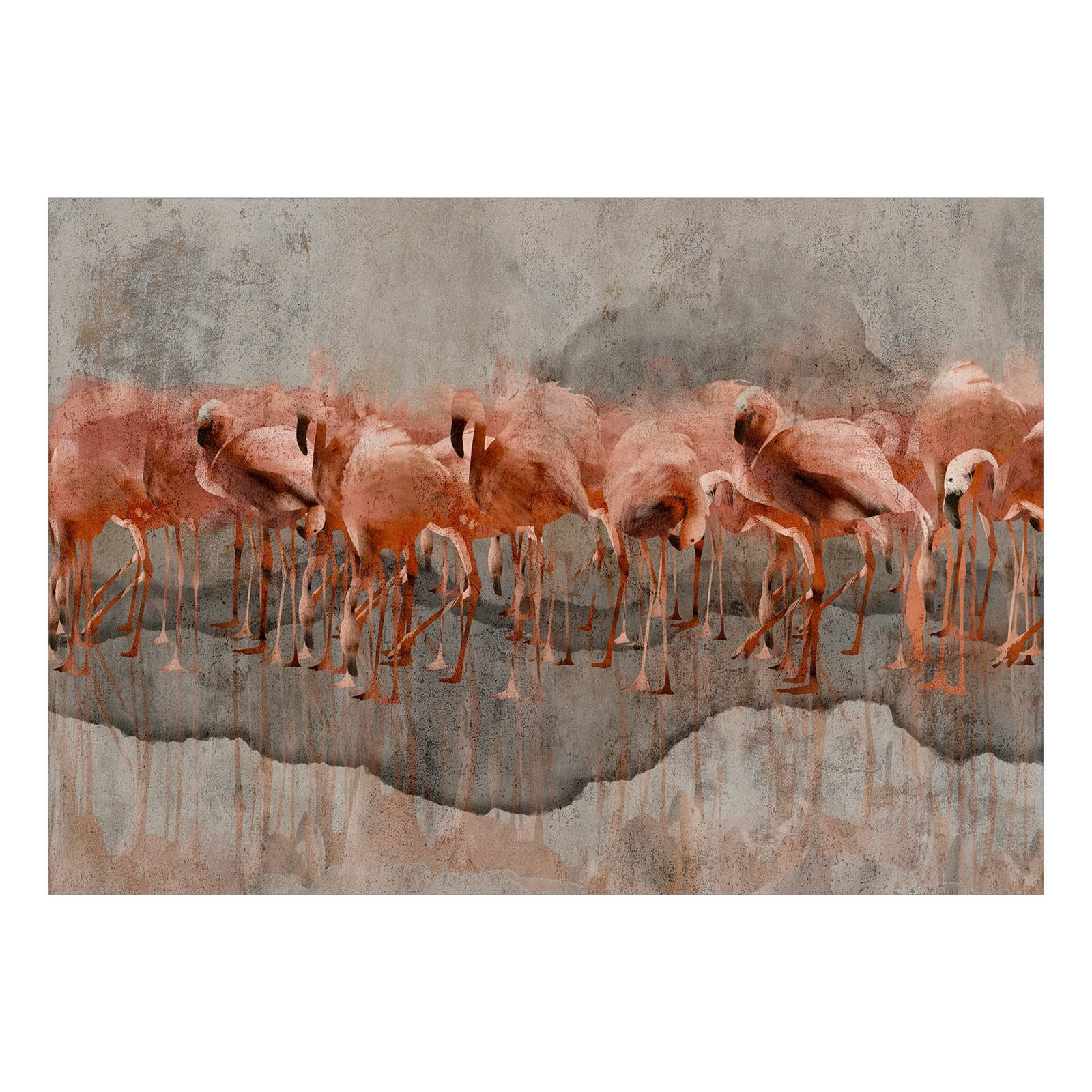 Papier peint Flamingo Lake - 300 x 210 cm - 2