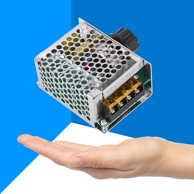 Variateur pour Moteur 220V, Régulateur de Tension AC 4000W, Variateur de Tension 220V, Variateur de Vitesse pour Moteur, Régulateur de Vitesse - 5