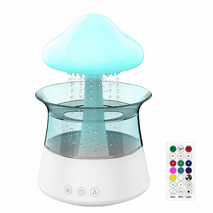 Humidificateur D'air Mignon Avec Veilleuse - Portable, Silencieux, Arrêt Automatique, Pour Chambre Bébé, Bureau, Voiture