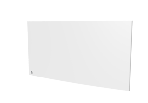Radiateur électrique fixe à inertie sèche fonte 2000W Bestherm BIA horizontal blanc