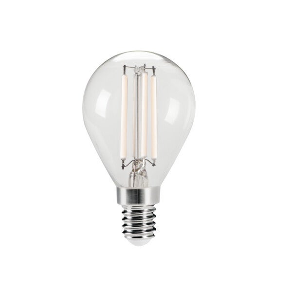 Zarówka dekoracyjna LED FILAMENT E14 4.5W kulka przezroczysta Ciepła biel 2700K 470lm Kanlux