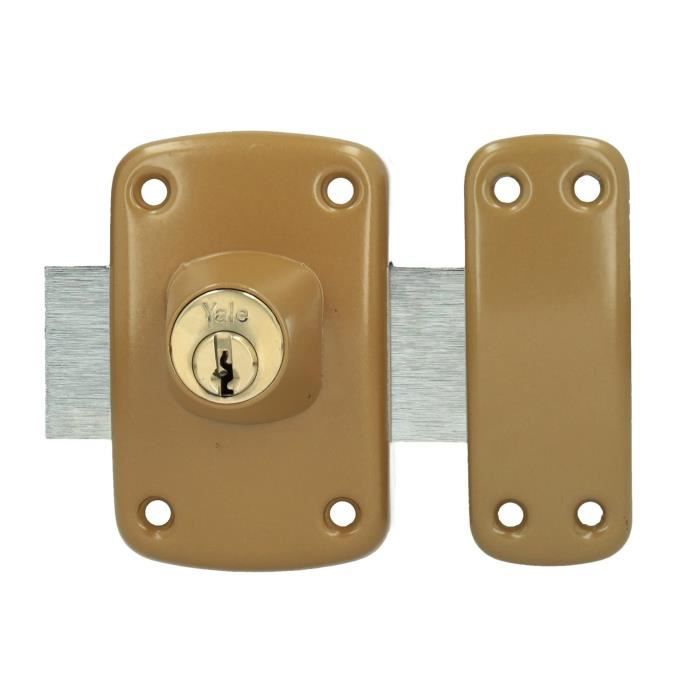 Verrou cylindre double 5 goupilles diametre 23 mm - longueur 45 mm - 3 ...