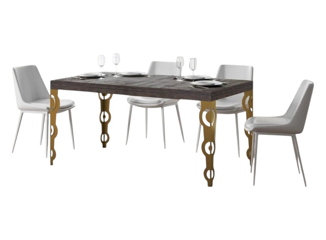 Buffet enfilade 3 portes style oriental en bois de manguier
