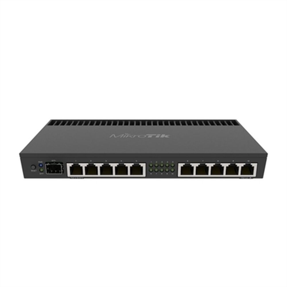 HUB Switch puertos Gigabit Ethernet 10/100/1000Base-T(X) — 10-100-1000 Mbit/s MIKROTIK RB4011IGS+RM | 10/100/1000Base-T(X) (Gigabit Ethernet)