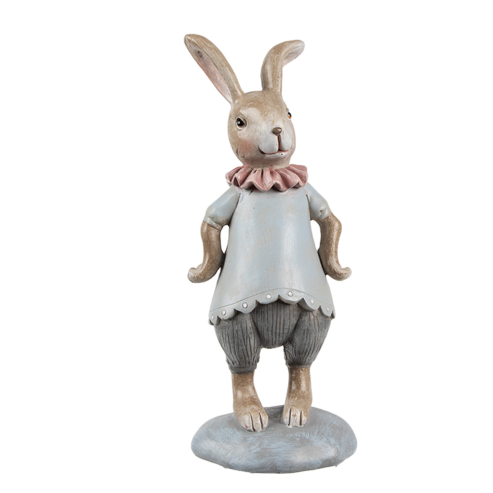 Lapin à lunettes en Polyrésine de la marque Clayre & Eef