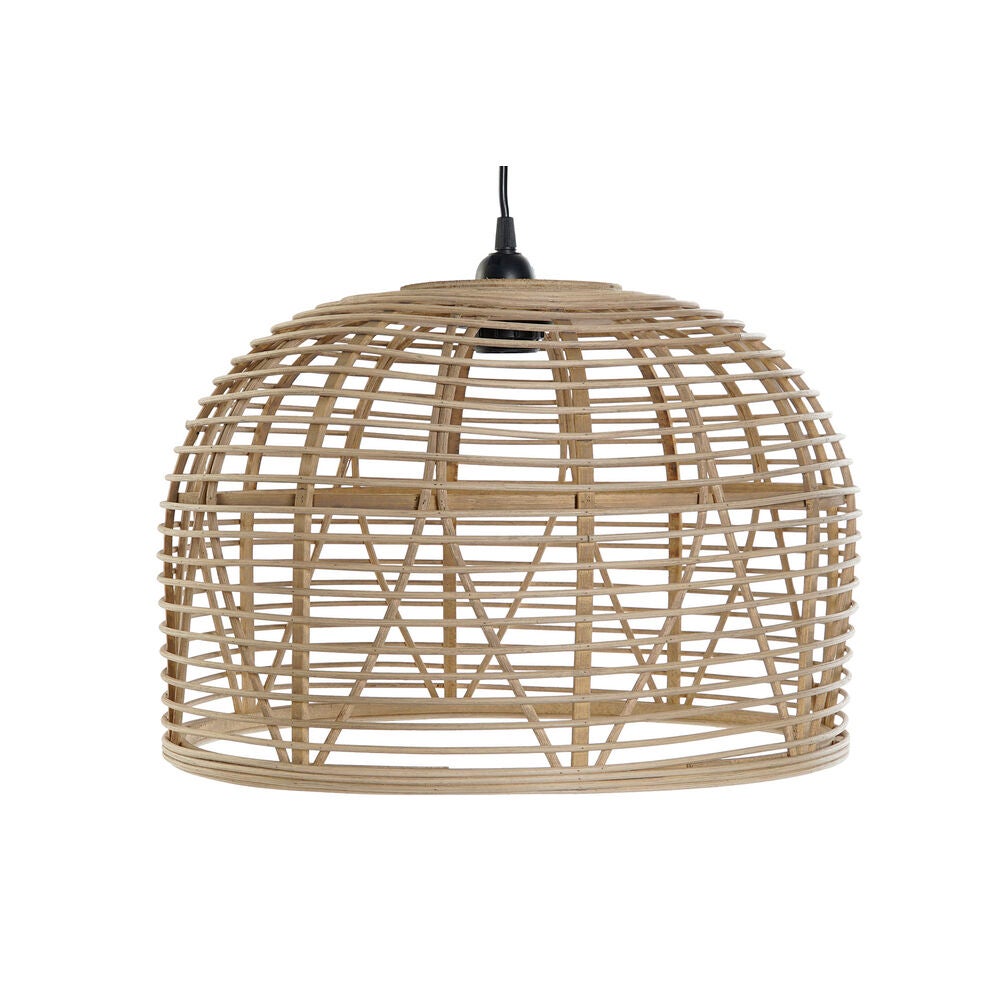 Suspension DKD Home Decor Marron Bambou 50 W (60 x 60 x 21 cm) main image 1