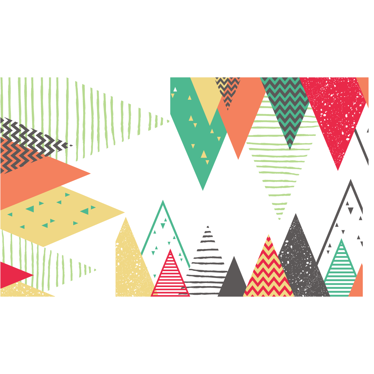 Adesivo bambino di montagna scandinavo leonika - Sticker adesivo - adesivi murali - 40x65cm - 2