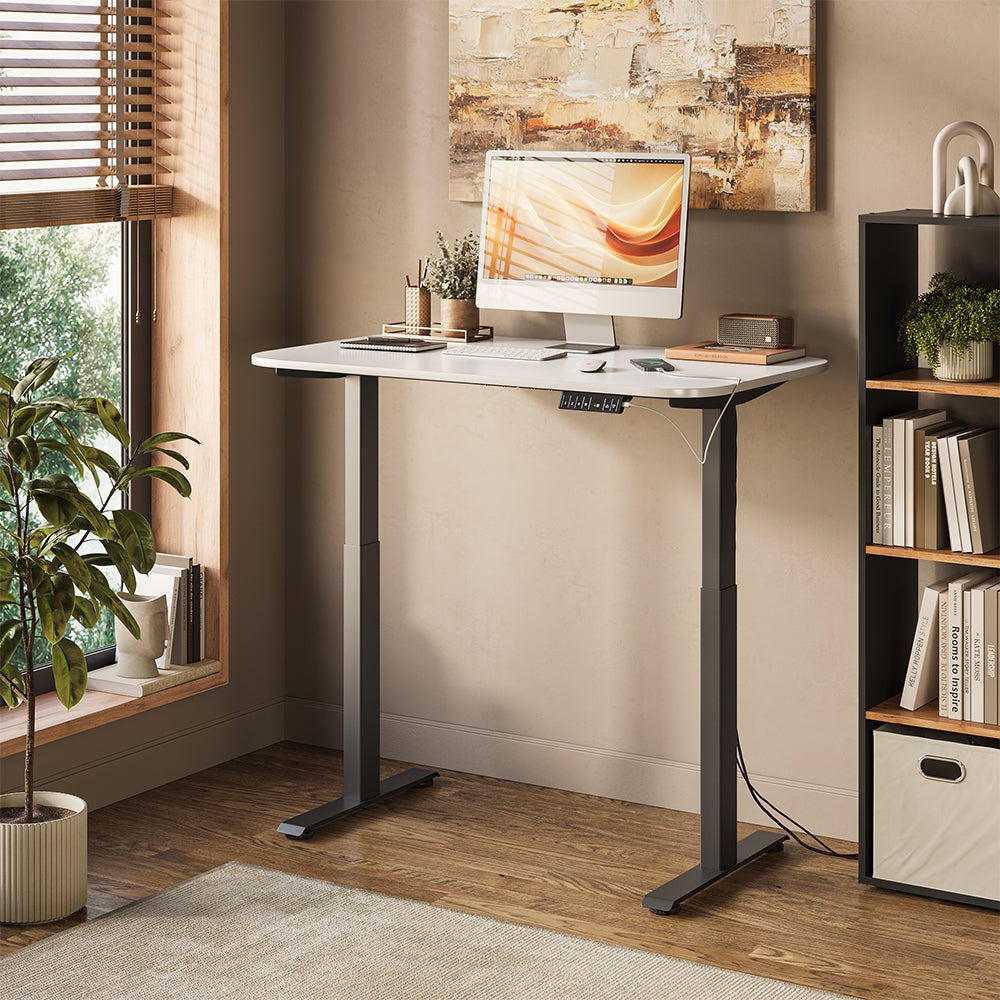 Vicco Biurko Elevate, Czarny/biały, 120 x 70 cm 2 silniki - 7